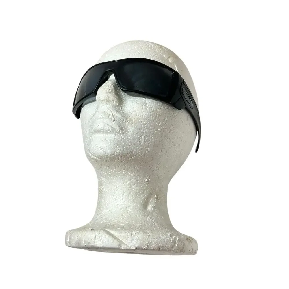 Oakley Batwolf Black Sunglasses 009101 04 130 USA Made Scratched Lenses